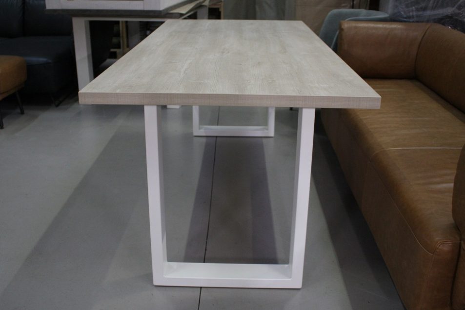 Eettafel Wit Licht Houtlook Melamine Hal54 Nl