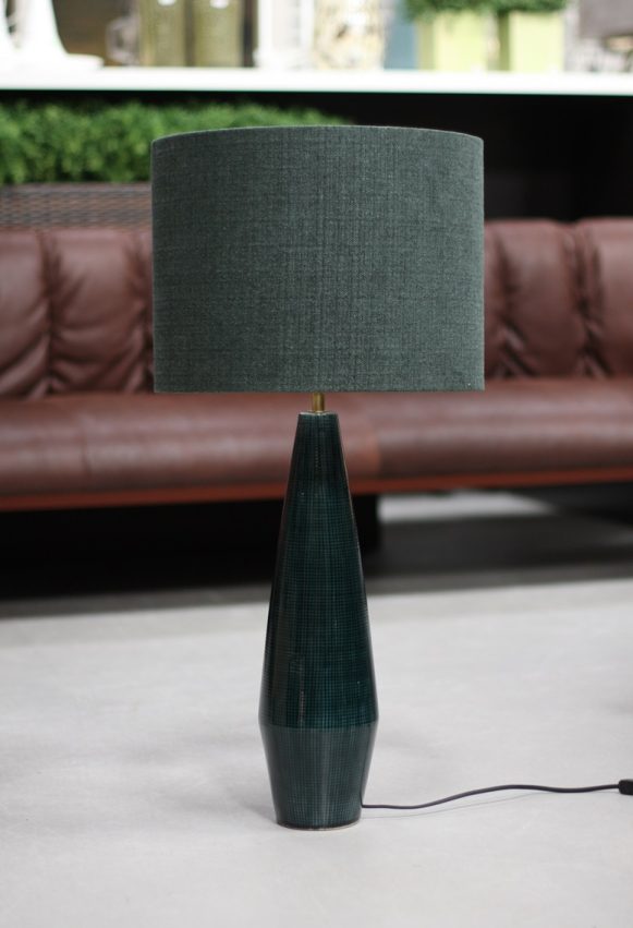 12 tafellamp schemerlamp lampvoet isidoro keramiek groen light en living hal54