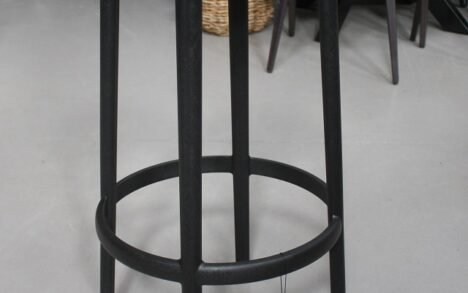 Barkruk Brooklyn Vondom zwart (in- en outdoor)