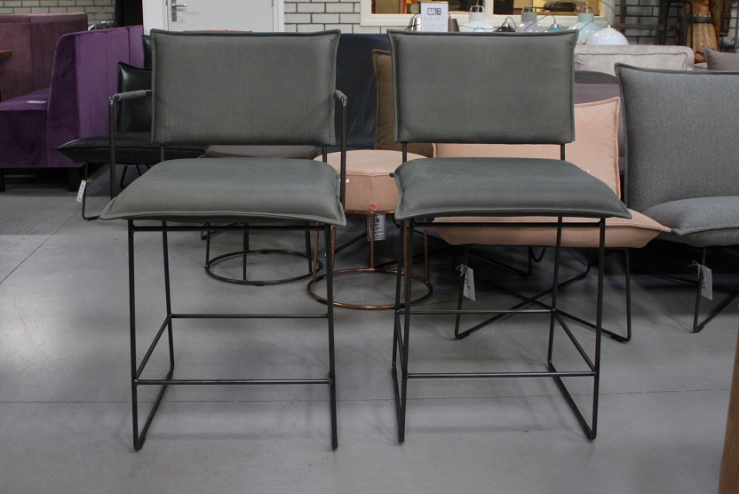 Barstoel Norman Jess Design set van 2 (Sadie Olive)
