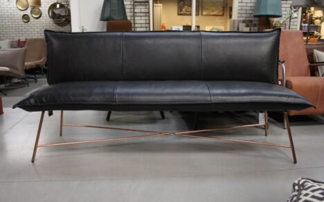 Eetkamerbank Vidar Jess Design (verkoperd) (Luxor Black) 195 cm.