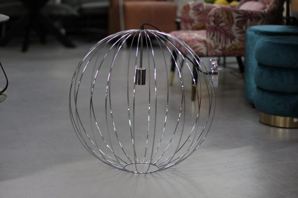 Hanglamp Suden zilver Ø60 cm. Light & Living