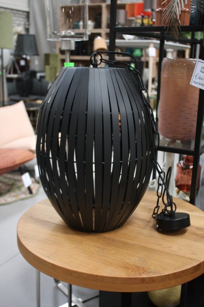 Hanglamp Kyomi zwart Light & Living