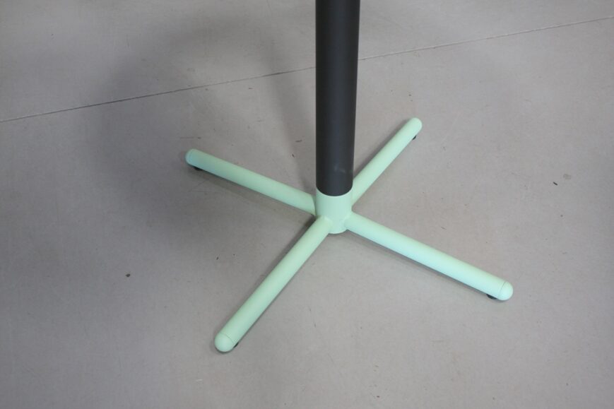 Eettafel eikenhout & metaal Ø80 - Afbeelding 3