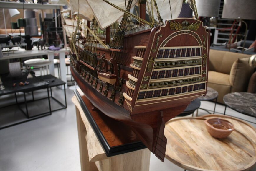 Modelschip H.M.S. Victory 1805 (190 cm.) - Afbeelding 2