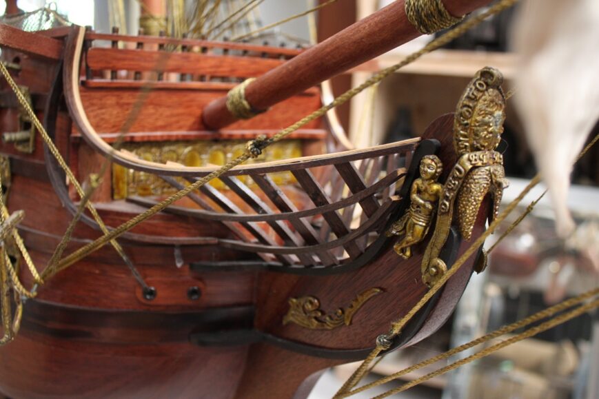 Modelschip H.M.S. Victory 1805 (190 cm.) - Afbeelding 5