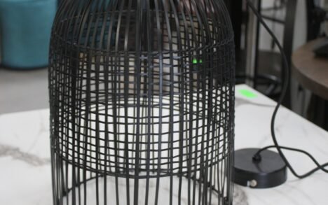 Hanglamp zwart metaal