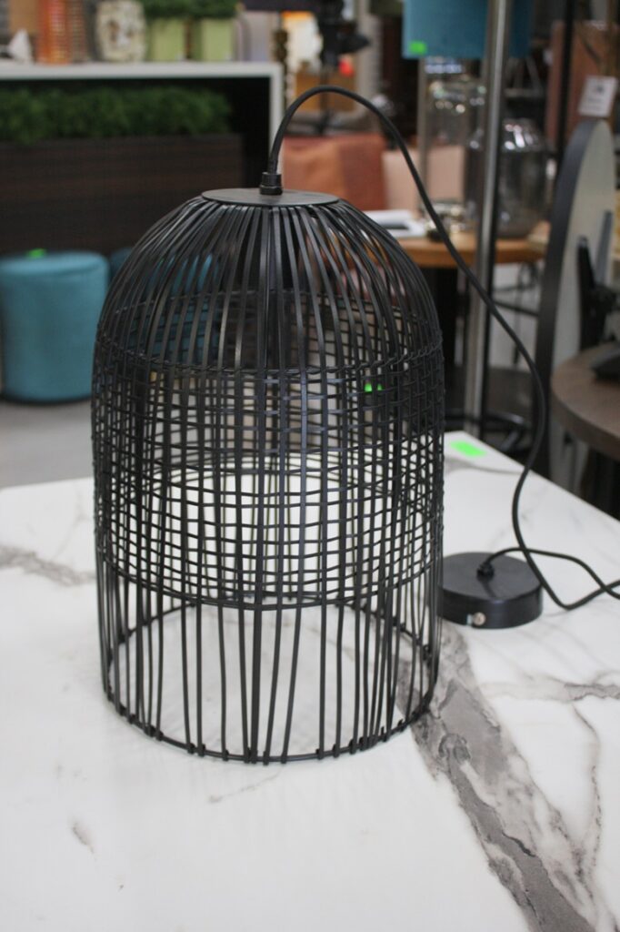 Hanglamp zwart metaal