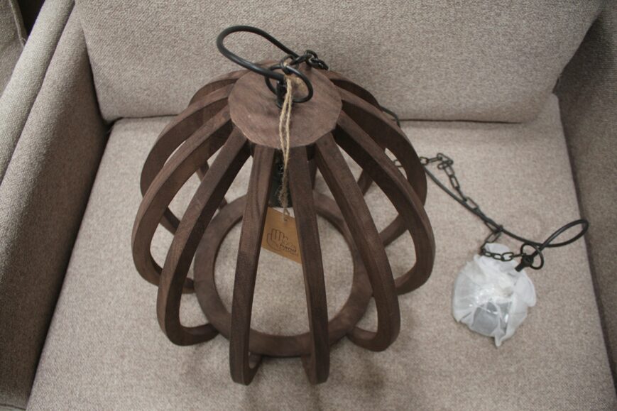Hanglamp Barsia hout Light & Living - Afbeelding 2