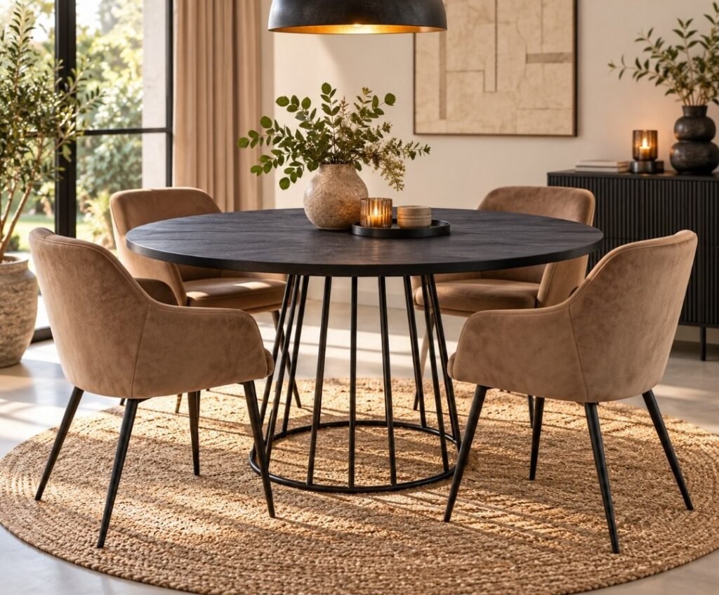 Eettafel Bliss Jess design (Ø130 cm)