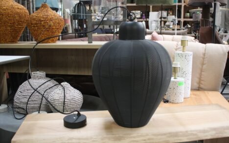 Hanglamp draadlamp zwart Ø35