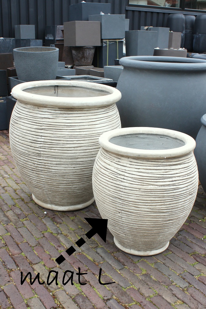 Bloempotten / buikpotten Ø49x56