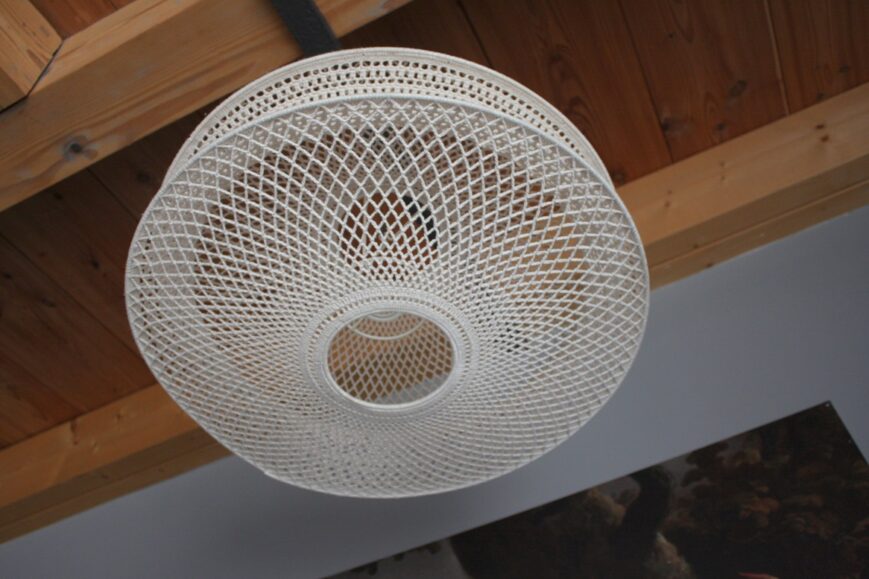 Lampenkap gehaakt Tarida Ø60 x 25 cm. - Afbeelding 2