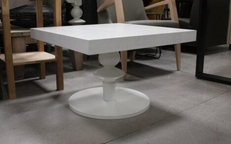 Salontafel wit vierkant