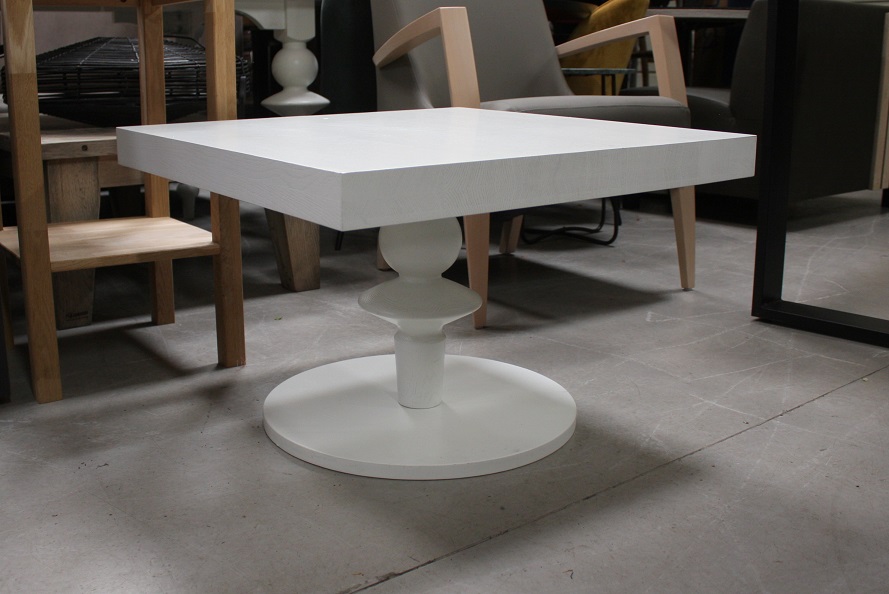 Salontafel wit vierkant