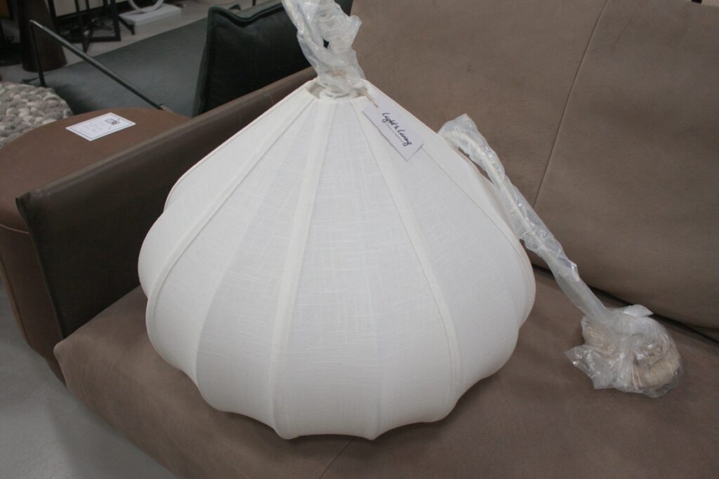 Hanglamp ZUBEDA creme Ø49