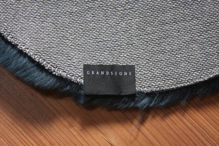 Vloerkleed Comfy Grandstone Teddy donkerblauw (gratis verzending) - Afbeelding 2