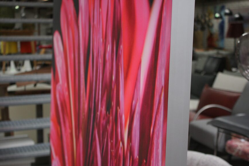 Schilderij aluminium frame met doek 220x220 - Afbeelding 3