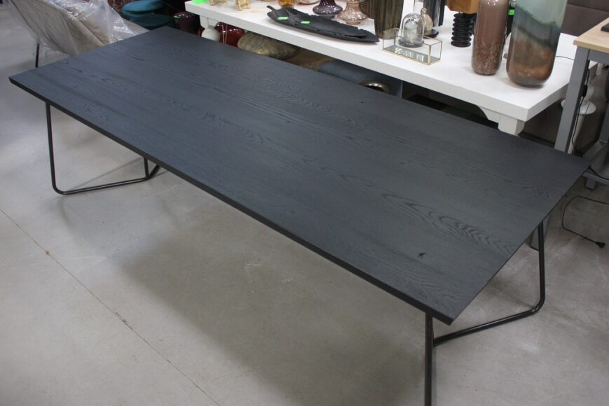 Eettafel Charles zwart Jess Design 260x100 - Afbeelding 4