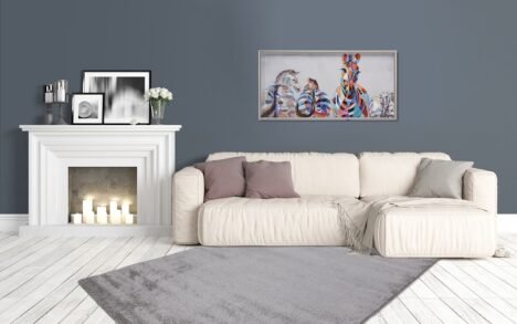 Vloerkleed Saint Lucia Silver 160 x 230 cm.