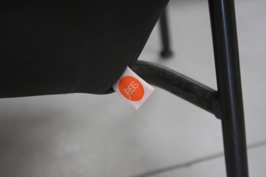 Fauteuil + hocker Jolly Jess Design (Sadie Dark Grey) - Afbeelding 4