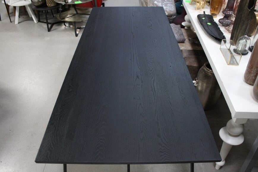Eettafel Charles zwart Jess Design 260x100 - Afbeelding 5