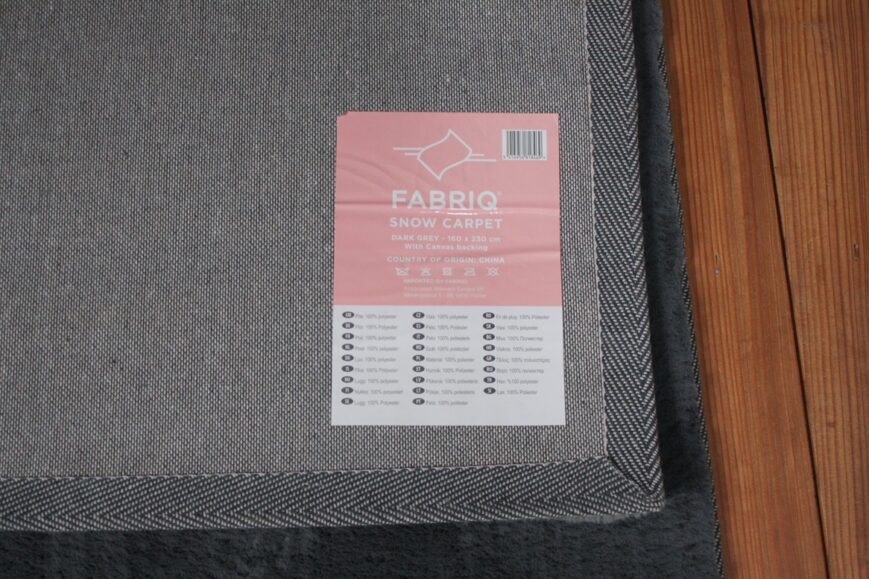 Vloerkleed Comfy Dark Grey 160x230 (gratis verzending) - Afbeelding 4