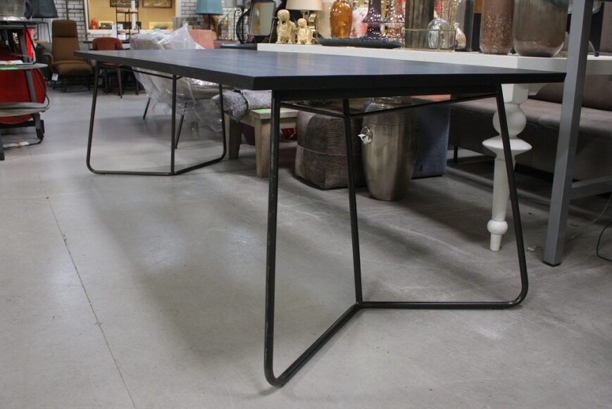 Eettafel Charles zwart Jess Design 260x100 - Afbeelding 3