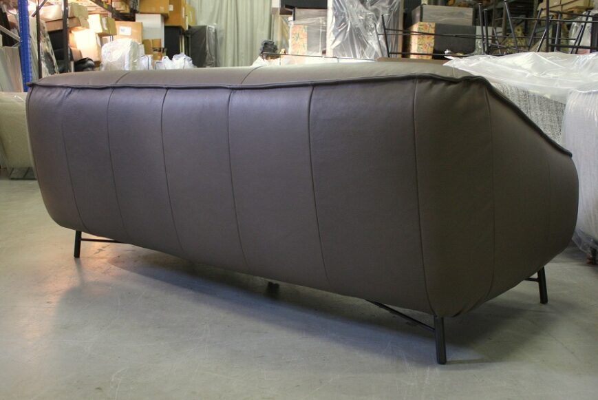 Bank Globe Jess Design (Toledo Espresso) 2,5 zits - Afbeelding 2