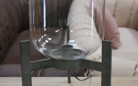 Tafellamp helder glas