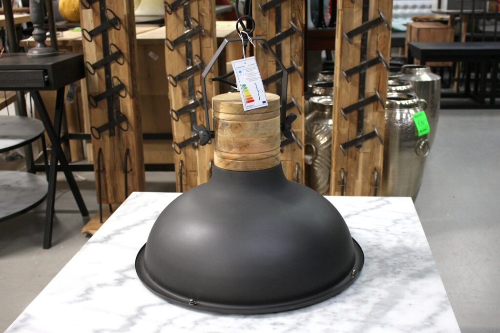Hanglamp Kyony metaal & hout