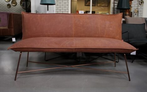Eetkamerbank Vidar Jess Design (Bonanza British Tan) 165 cm.