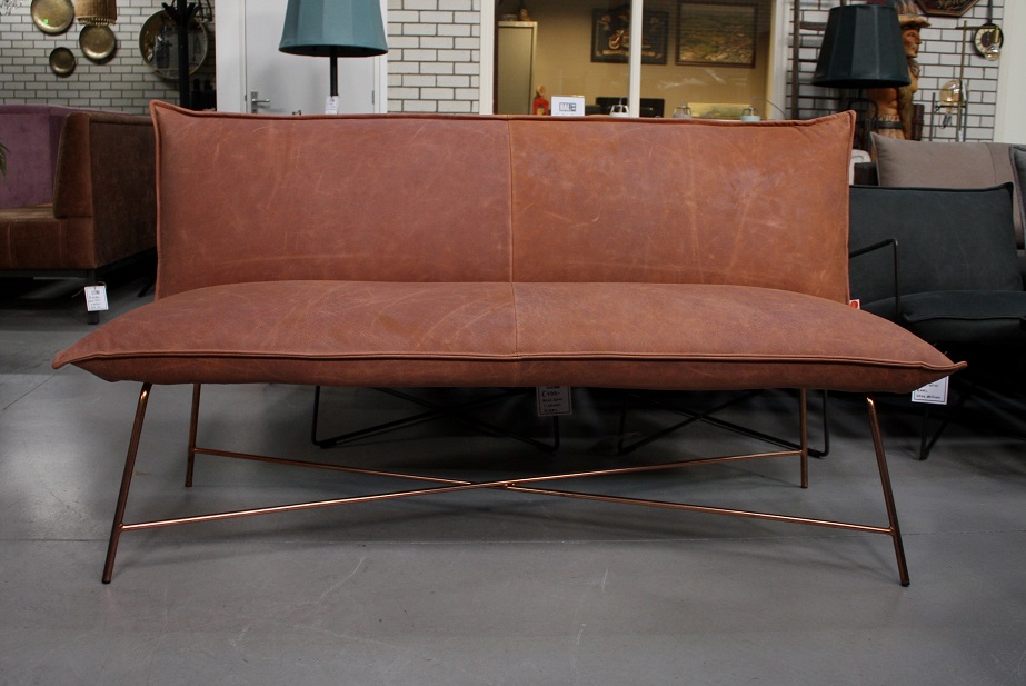 Eetkamerbank Vidar Jess Design (Bonanza British Tan) 165 cm.