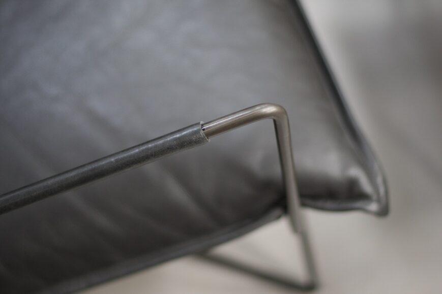 Fauteuil + hocker Earl Jess Design (Bonanza Black) - Afbeelding 4