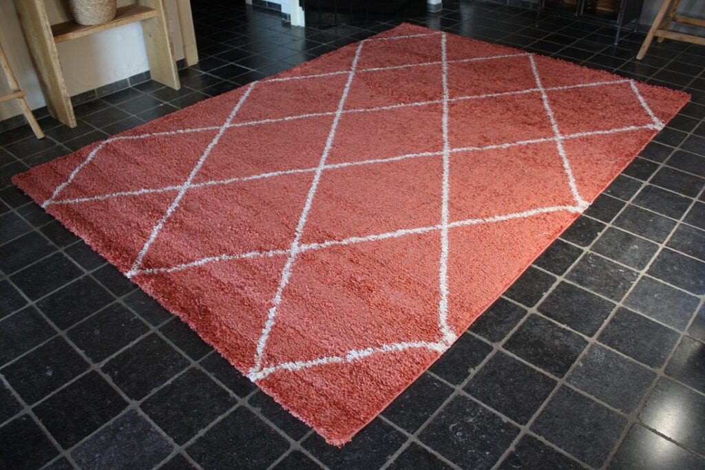 Vloerkleed Alvor Terra 200 x 290 cm.