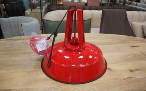 Hanglamp Inez rood Light & Living