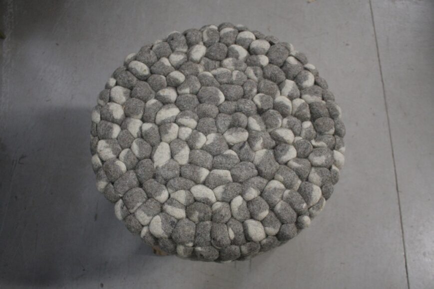 Krukje By-Boo Wool Stone - Afbeelding 2