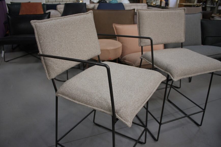 Barstoel norman Jess Design set van 2 (Trier Sand) - Afbeelding 2