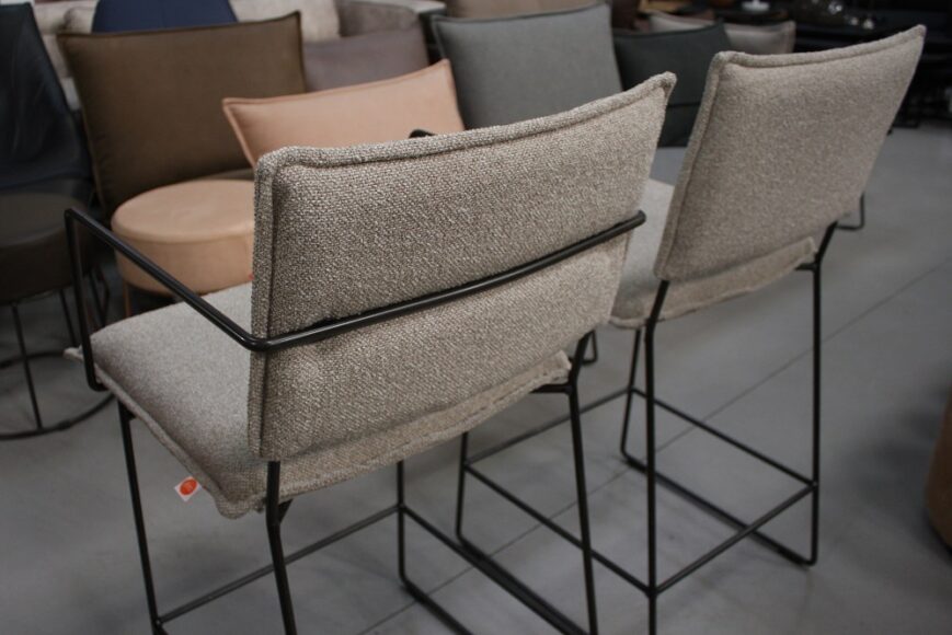 Barstoel norman Jess Design set van 2 (Trier Sand) - Afbeelding 5
