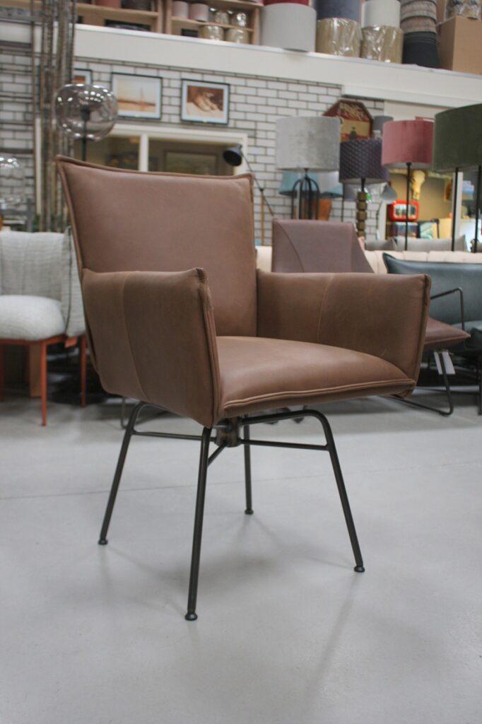 Eetkamerstoel Sanne Jess Design spinback (Sadie Brown)