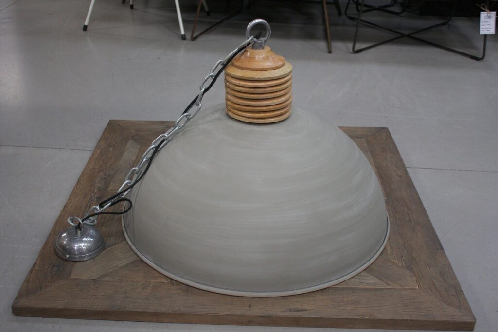 Hanglamp Avery hout & metaal