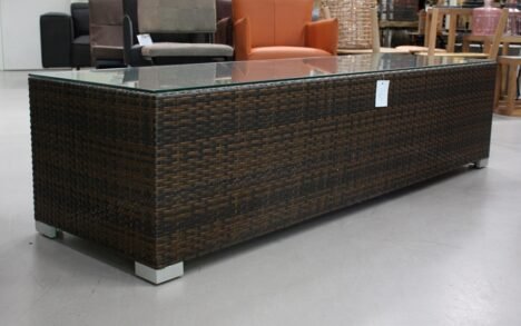 Wicker tafel / sidetable