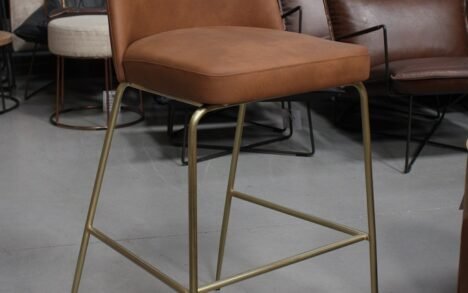 Barkruk / barstoel cognac