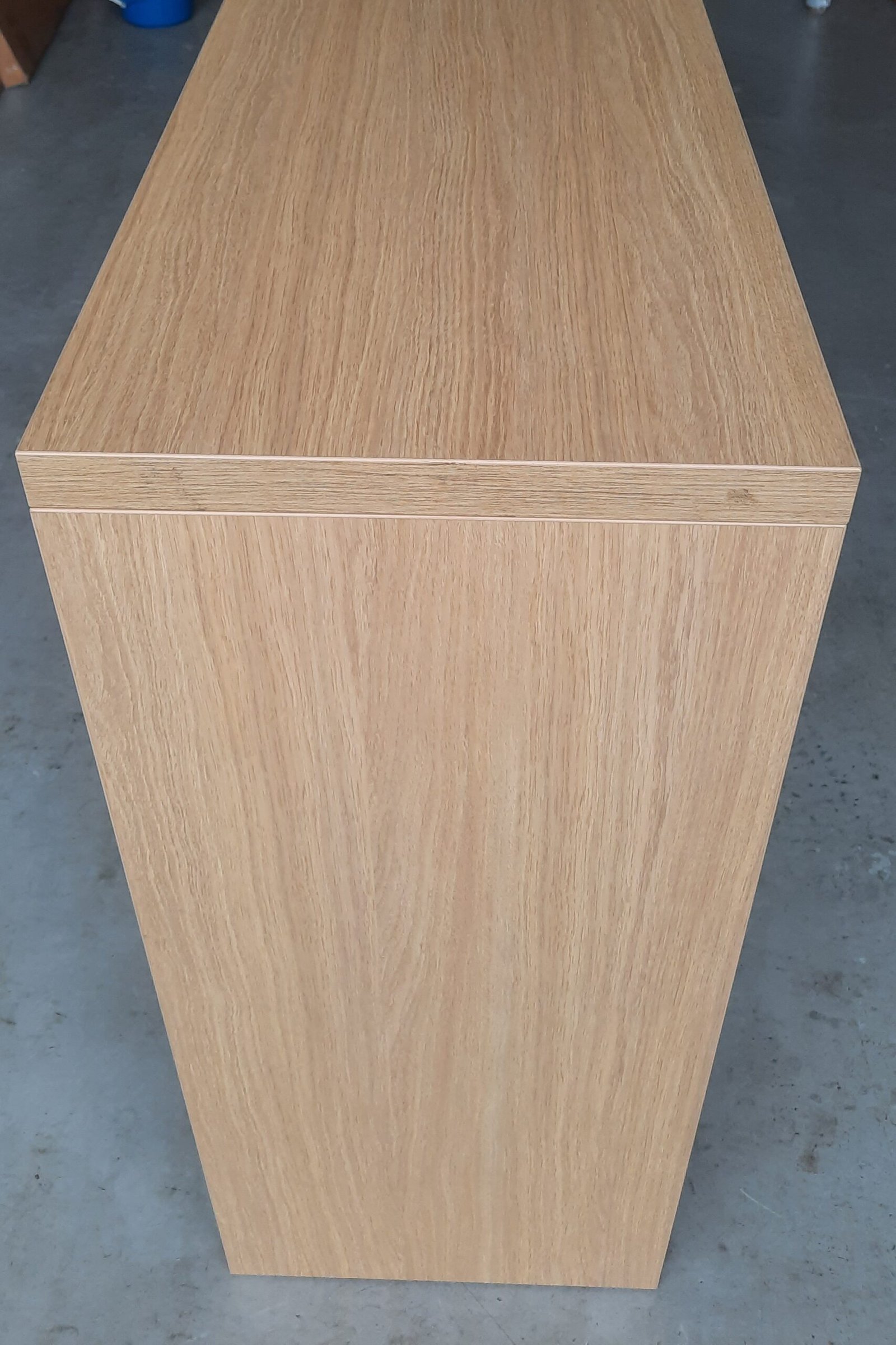 Bartafel / balie / wandtafel melamine 205 x 45 cm. - Afbeelding 4