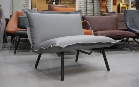 Fauteuil Bastia Jess design (royal light grey)