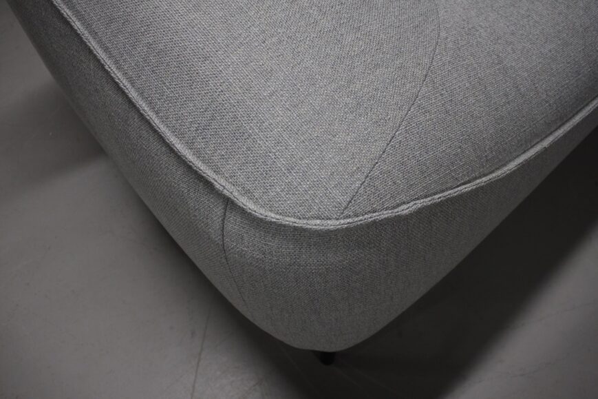 Bank Globe Jess Design (Porto Silver) 3 zits - Afbeelding 2