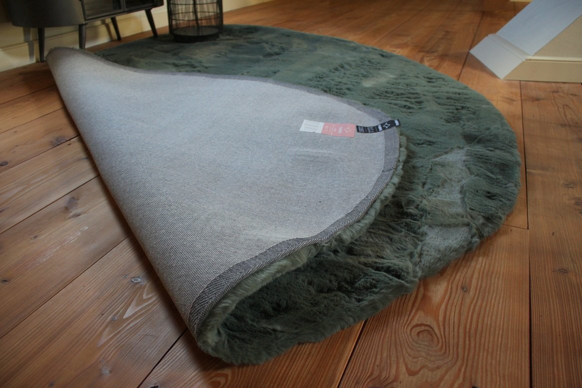 Vloerkleed Comfy Stone mosgroen 190 x 275 cm. (gratis verzending) - Afbeelding 2