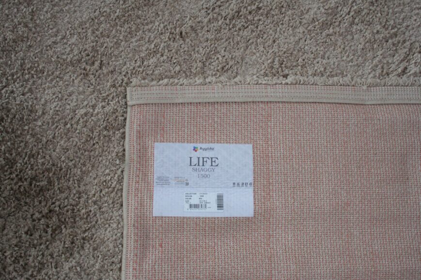 Vloerkleed Shaggy Life beige 200x290 - Afbeelding 3