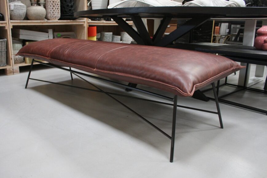 Eetkamerbank / bank Vidar Jess Design (Bonanza Dark Brown)