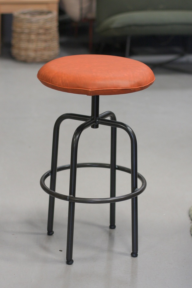 Barstoel Zipp Jess Design (cognac)